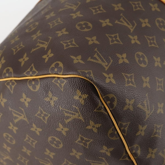 LOUIS VUITTON Monogram Keepall 55 Boston Bag M41424 LV Auth 143532