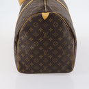 LOUIS VUITTON Monogram Keepall 55 Boston Bag M41424 LV Auth 143532-3