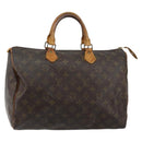 LOUIS VUITTON Monogram Speedy 35 Hand Bag M41524 LV Auth 143533-13