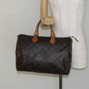 LOUIS VUITTON Monogram Speedy 35 Hand Bag M41524 LV Auth 143533-23