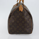 LOUIS VUITTON Monogram Speedy 35 Hand Bag M41524 LV Auth 143533-4