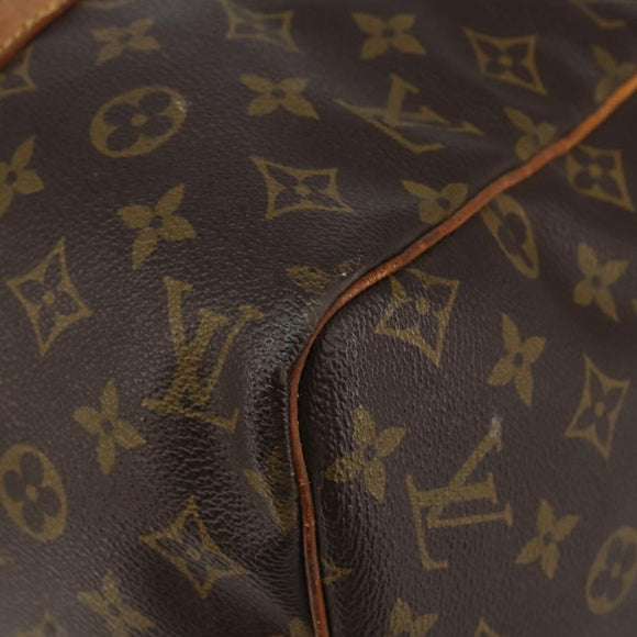 LOUIS VUITTON Monogram Sac Souple 35 Boston Bag M41626 LV Auth 143534
