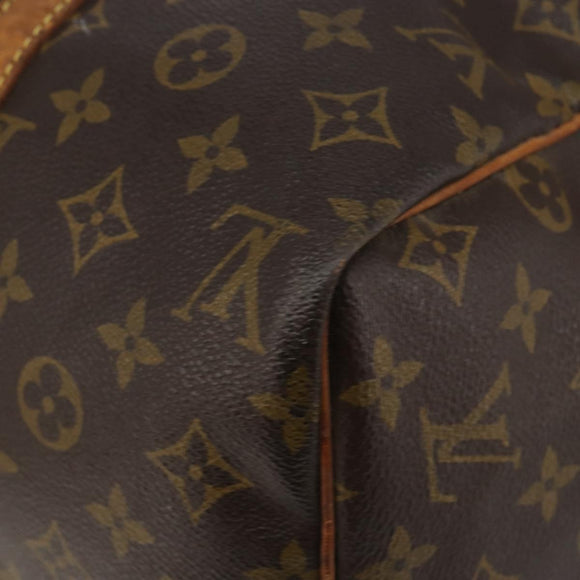 LOUIS VUITTON Monogram Sac Souple 35 Boston Bag M41626 LV Auth 143534