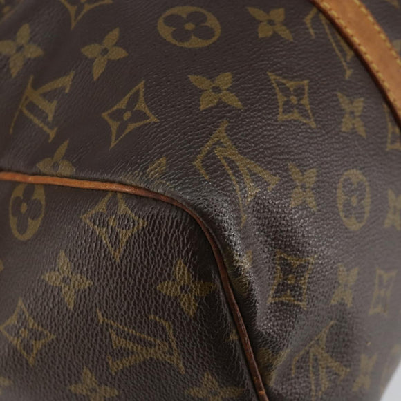 LOUIS VUITTON Monogram Sac Souple 35 Boston Bag M41626 LV Auth 143534