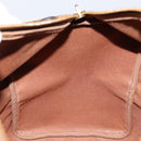 LOUIS VUITTON Monogram Sac Souple 35 Boston Bag M41626 LV Auth 143534-20