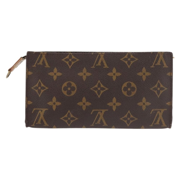 LOUIS VUITTON Monogram Bucket GM Accessory Pouch LV Auth 143538