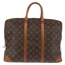 LOUIS VUITTON Monogram Porte Documents Voyage Business Bag M52005 LV Auth 143539-2