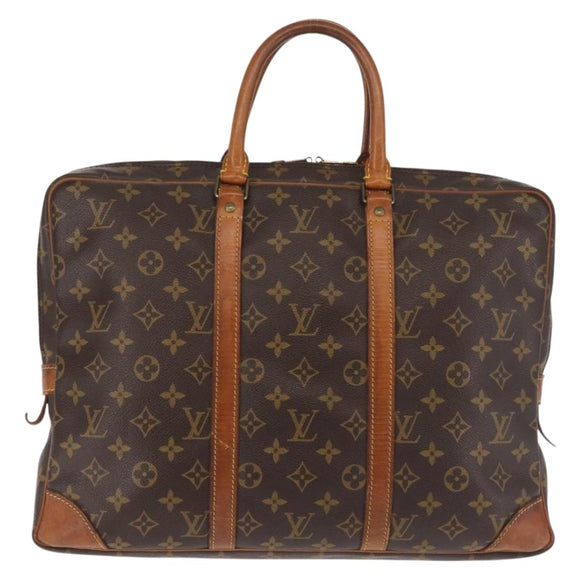 LOUIS VUITTON Monogram Porte Documents Voyage Business Bag M52005 LV Auth 143539