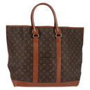 LOUIS VUITTON Monogram Sac Weekend GM Tote Bag M42420 LV Auth 143542-13
