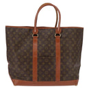 LOUIS VUITTON Monogram Sac Weekend GM Tote Bag M42420 LV Auth 143542-2