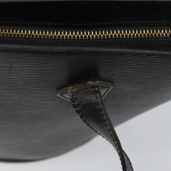 LOUIS VUITTON Epi Saint Jacques Shopping Bag Black M52262 LV Auth 143543