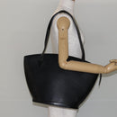 LOUIS VUITTON Epi Saint Jacques Shopping Bag Black M52262 LV Auth 143543-22