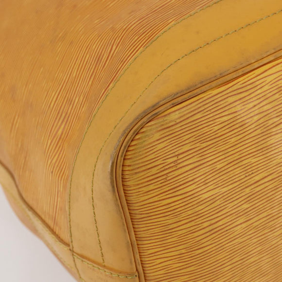 LOUIS VUITTON Epi Noe Shoulder Bag Tassili Yellow M44009 LV Auth 143545