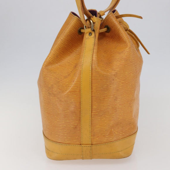 LOUIS VUITTON Epi Noe Shoulder Bag Tassili Yellow M44009 LV Auth 143545
