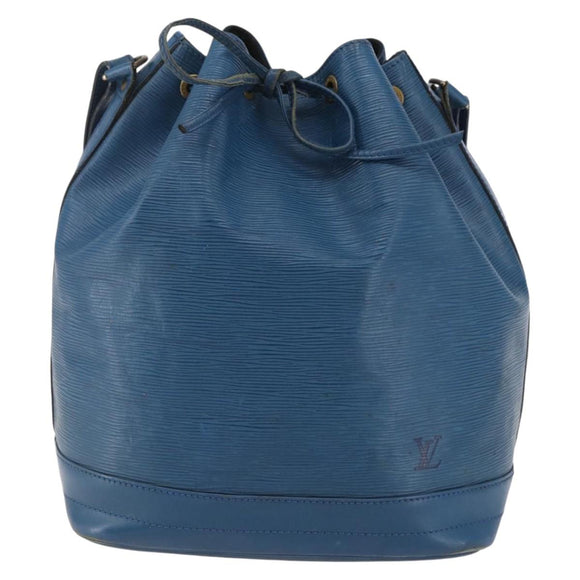 LOUIS VUITTON Epi Noe Shoulder Bag Toledo Blue M44005 LV Auth 143546