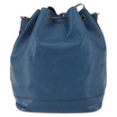 LOUIS VUITTON Epi Noe Shoulder Bag Toledo Blue M44005 LV Auth 143546-2