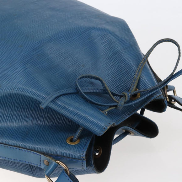 LOUIS VUITTON Epi Noe Shoulder Bag Toledo Blue M44005 LV Auth 143546