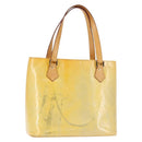 LOUIS VUITTON Monogram Vernis Houston Hand Bag Gris M91053 LV Auth 143547-1