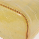 LOUIS VUITTON Monogram Vernis Houston Hand Bag Gris M91053 LV Auth 143547-13