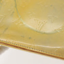 LOUIS VUITTON Monogram Vernis Houston Hand Bag Gris M91053 LV Auth 143547-14