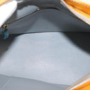 LOUIS VUITTON Monogram Vernis Houston Hand Bag Gris M91053 LV Auth 143547-17