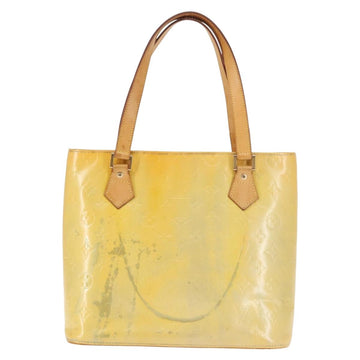 LOUIS VUITTON Monogram Vernis Houston Hand Bag Gris M91053 LV Auth 143547 - 0