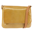 LOUIS VUITTON Monogram Vernis Thompson Street Bag Beige M91301 LV Auth 143548-1