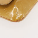 LOUIS VUITTON Monogram Vernis Thompson Street Bag Beige M91301 LV Auth 143548-9