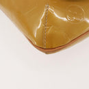 LOUIS VUITTON Monogram Vernis Thompson Street Bag Beige M91301 LV Auth 143548-14