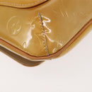 LOUIS VUITTON Monogram Vernis Thompson Street Bag Beige M91301 LV Auth 143548-15