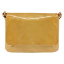 LOUIS VUITTON Monogram Vernis Thompson Street Bag Beige M91301 LV Auth 143548-13