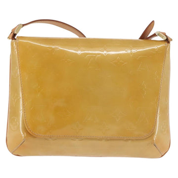 LOUIS VUITTON Monogram Vernis Thompson Street Bag Beige M91301 LV Auth 143548 - 0