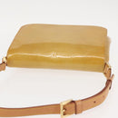 LOUIS VUITTON Monogram Vernis Thompson Street Bag Beige M91301 LV Auth 143548-6