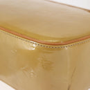 LOUIS VUITTON Monogram Vernis Christie GM Shoulder Bag Beige M91147 Auth 143549-16