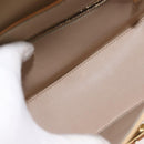 LOUIS VUITTON Monogram Vernis Christie GM Shoulder Bag Beige M91147 Auth 143549-11