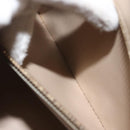 LOUIS VUITTON Monogram Vernis Christie GM Shoulder Bag Beige M91147 Auth 143549-22