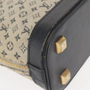 LOUIS VUITTON Monogram Mini Alma Haut Hand Bag Blue M92202 LV Auth 143550-9