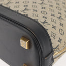 LOUIS VUITTON Monogram Mini Alma Haut Hand Bag Blue M92202 LV Auth 143550-14