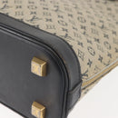 LOUIS VUITTON Monogram Mini Alma Haut Hand Bag Blue M92202 LV Auth 143550-16