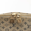 LOUIS VUITTON Monogram Mini Alma Haut Hand Bag Blue M92202 LV Auth 143550-10