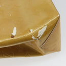 LOUIS VUITTON Monogram Vernis Reade PM Hand Bag Beige M91334 LV Auth 143551-9