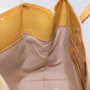 LOUIS VUITTON Monogram Vernis Reade PM Hand Bag Beige M91334 LV Auth 143551-20