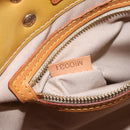 LOUIS VUITTON Monogram Vernis Reade PM Hand Bag Beige M91334 LV Auth 143551-12