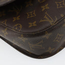 LOUIS VUITTON Monogram Saint Cloud GM Shoulder Bag M51242 LV Auth 143553-15