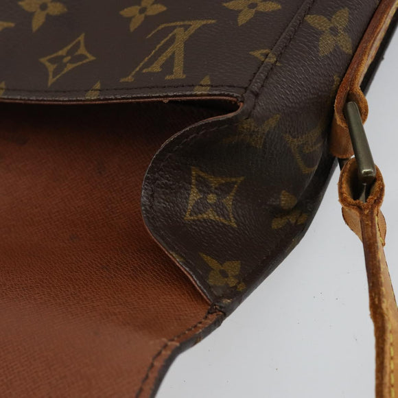 LOUIS VUITTON Monogram Saint Cloud GM Shoulder Bag M51242 LV Auth 143553