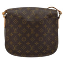 LOUIS VUITTON Monogram Saint Cloud GM Shoulder Bag M51242 LV Auth 143553-2
