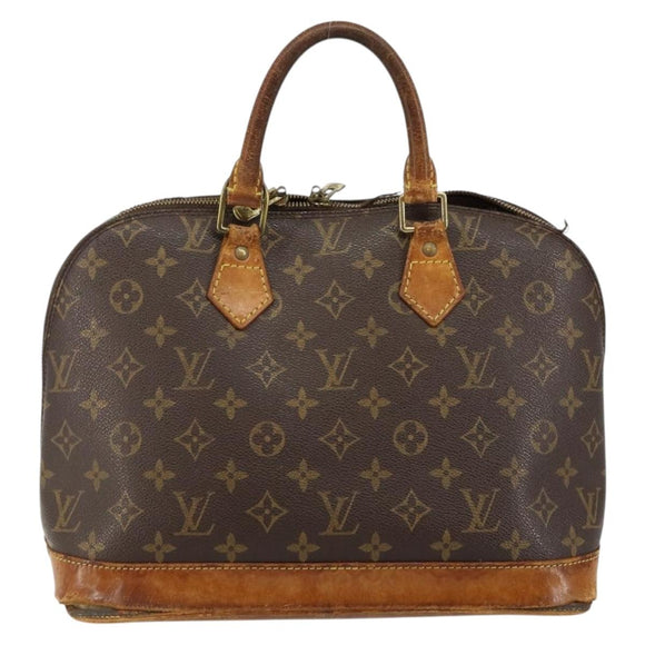 LOUIS VUITTON Monogram Alma Hand Bag M51130 LV Auth 143554