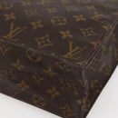 LOUIS VUITTON Monogram Sac Plat Hand Bag M51140 LV Auth 143558-16