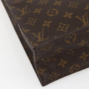 LOUIS VUITTON Monogram Sac Plat Hand Bag M51140 LV Auth 143558-17