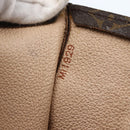 LOUIS VUITTON Monogram Sac Plat Hand Bag M51140 LV Auth 143558-12